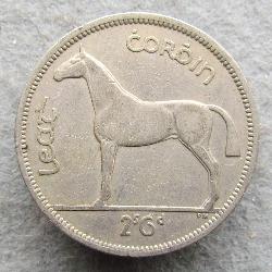 Irland halbe Krone 1962