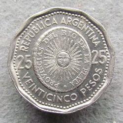 Argentinien 25 Pesos 1964