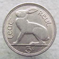 Irland 3 Pence 1965