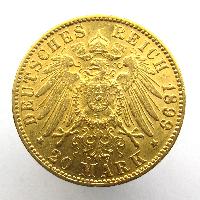 Hamburg 20 Mark 1899 J