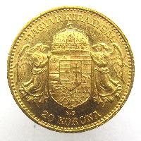 Austria Hungary 20 korun 1905 KB