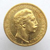 Preußen 20 Mark 1888 A