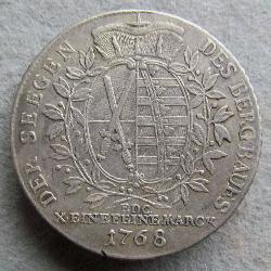 Saxony Thaler 1768 EDC
