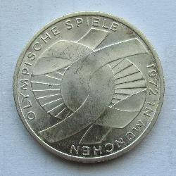 Německo 10 DM 1972 F