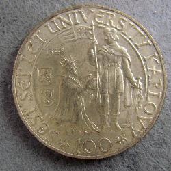 Чехословакия 100 крон 1948
