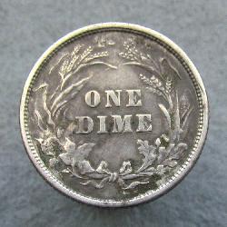 США 10 cent 1892