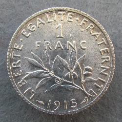 Francie 1 Fr 1915