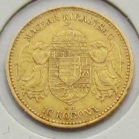 Austria Hungary 10 korun 1904 KB