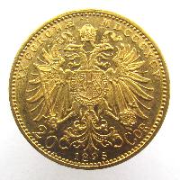 Austria Hungary 20 korun 1895