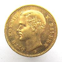 Bavaria 10 Marks 1905 D