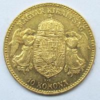 Austria Hungary 10 korun 1910 KB