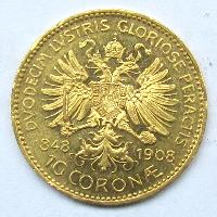 Austria Hungary 10 korun 1908