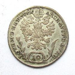 Austria Hungary 10 kreuzer 1788 B