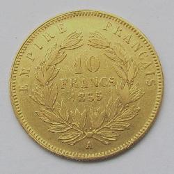 Francie 10 franků 1855 A