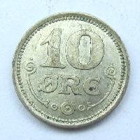 Denmark 10 ore 1914