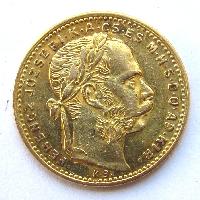 Rakousko-Uhersko 20 Fr / 8 Frt 1882 KB