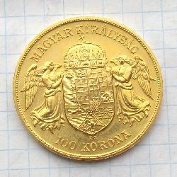 Austria Hungary 100 korun 1908 KB