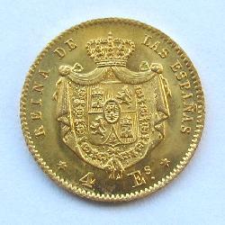 Španělsko 4 Es 1865