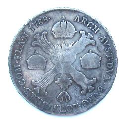 Austria Hungary 1/2 Thaler 1788 A