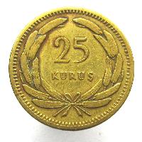 Türkei 25 kurush 1956