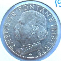 ФРГ 5 марок 1969 G