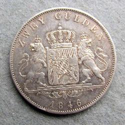 Bavaria 2 Gulden 1846