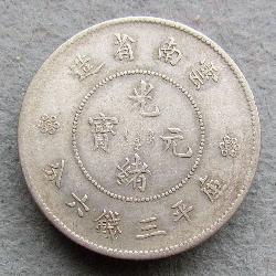 China 50 cents 1914