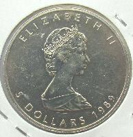 5 dollars 1989