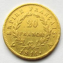 Франция 20 франков 1811 А