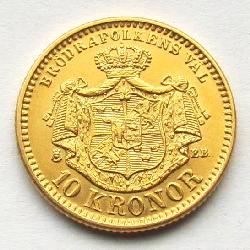 Sweden 10 kr 1883