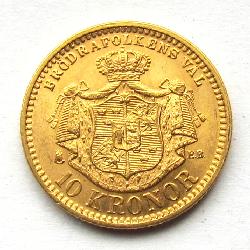 Švédsko 10 kr 1901