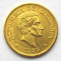 Kolumbie 5 pesos 1925