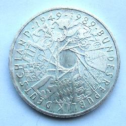 ФРГ 10 марок, 1989