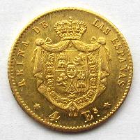 Spain 4 Es 1865