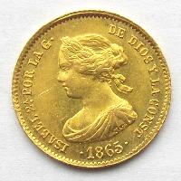 Spain 4 Es 1865