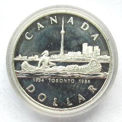 Канада 1 доллар 1984