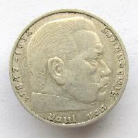 Germany 2 RM 1937 F