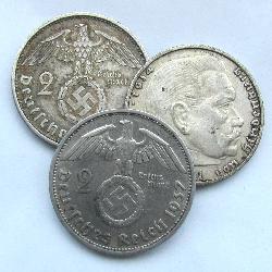 Германия 2 RM 1937-1939