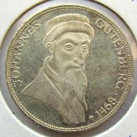 500th anniversary of the death of Johannes Gutenberg