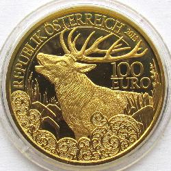 Rakousko 100 EUR 2013