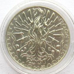Чехия 200 крон 2001