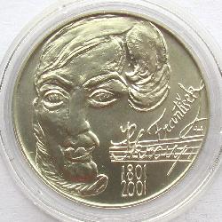 Tschechische Republik 200 czk 2001