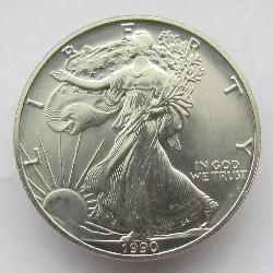 Vereinigte Staaten 1 $ - 1 Unze. 1990