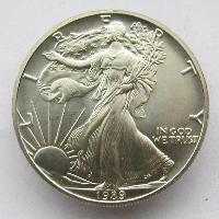 Vereinigte Staaten 1 $ - 1 Unze. 1989