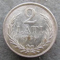 Lettland 2 Lat 1925