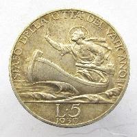 Vatican 5 lire 1930