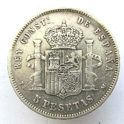 Spain 5 pts 1891