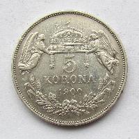 Austria Hungary 5 Krones 1900 KB