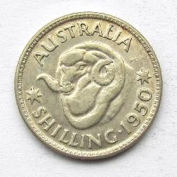 Australien 1 Schilling 1950
