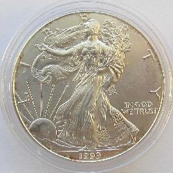 США 1 доллар - 1 унция 1999